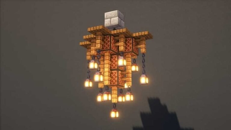 minecraft chandelier